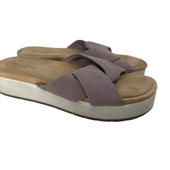 Koolaburra By Ugg Slide Sandals Lavender Purple Womens Size 7 Carenza Open Toe - Picture 3 of 10